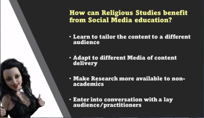 Being an Academic on Social Media
screenshot presentation slide 05