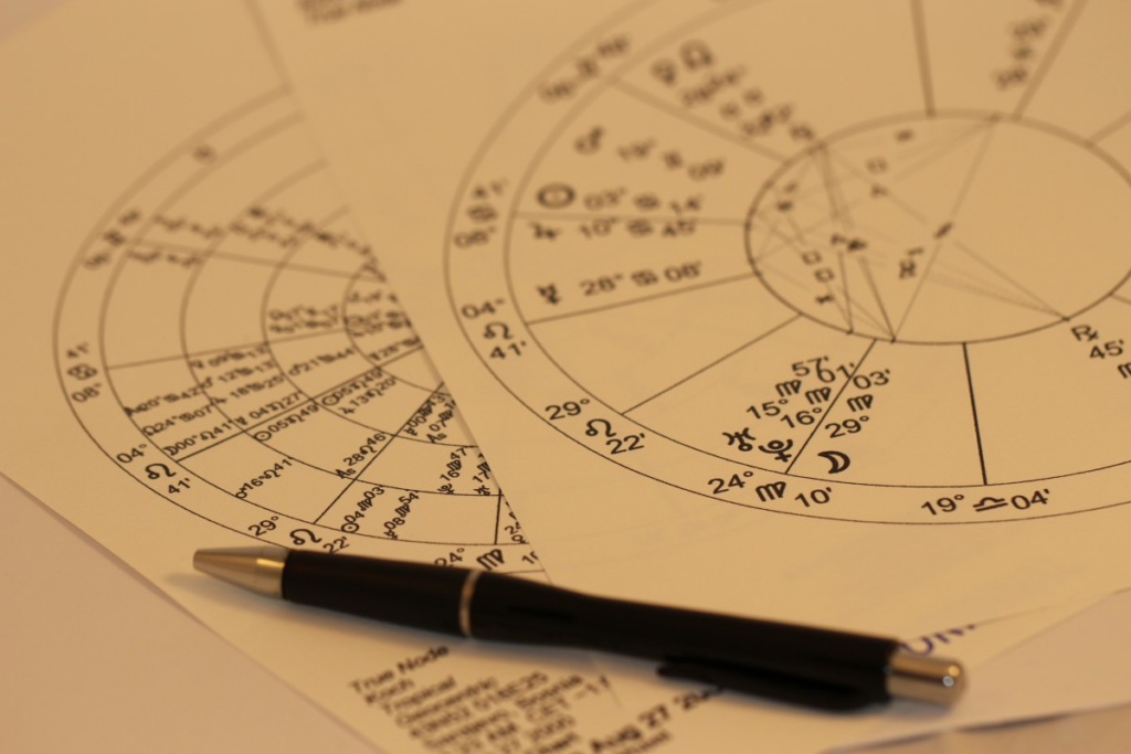 Astrological charts and pen PD
https://pxhere.com/fr/photo/682838