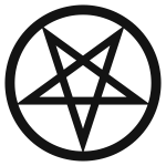 Pentagram B/W CC 0 freesvg.org